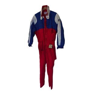 Vintage STEINEBRONN SPORTCOUTURE One Piece Ski Suit Jumpsuit